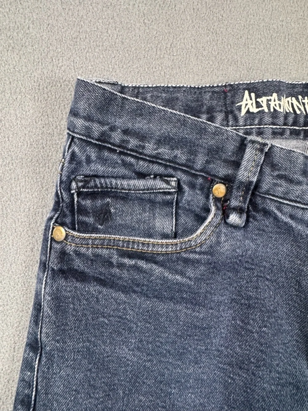 Altamont Alameda Fit Denim Jeans - Dark Wash Faded Look 28 x 28